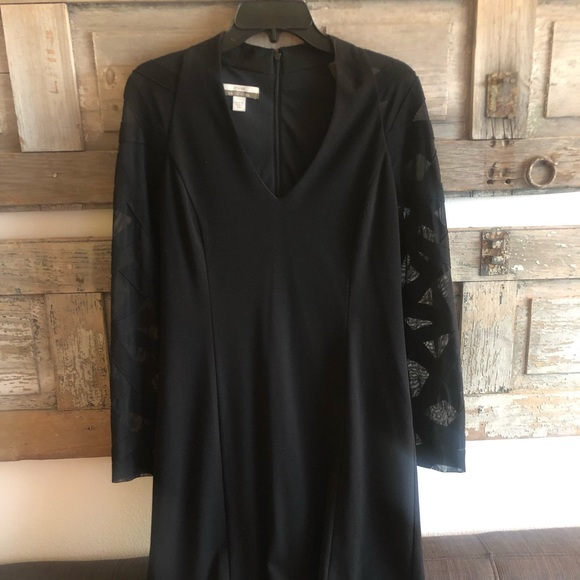 Geometric long sleeve dress - Picture 5 of 6